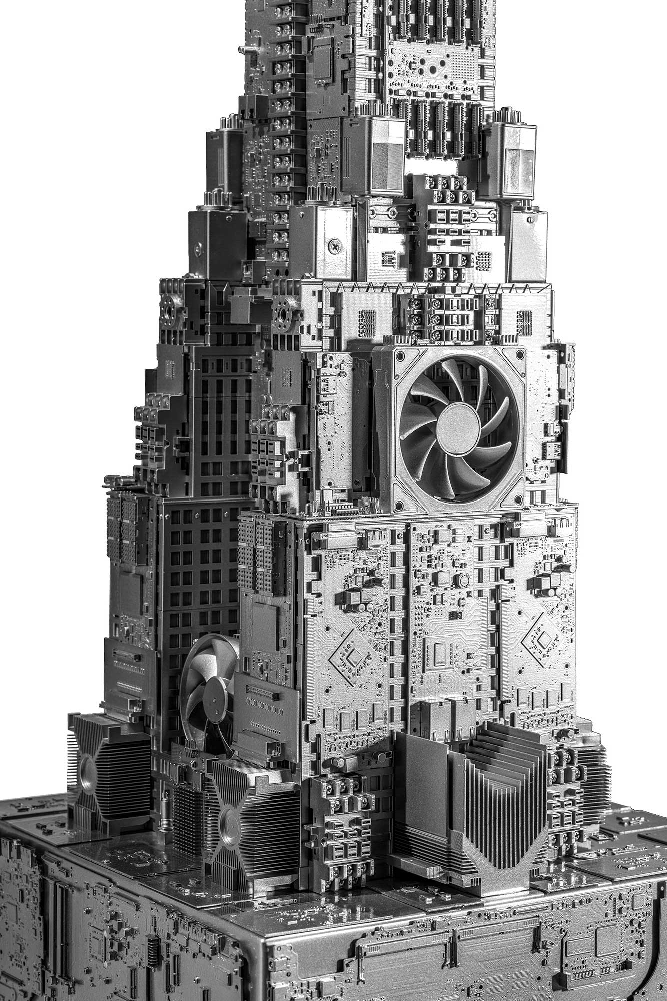 SCULPTURE SERIES - THE CROWN JEWEL (detail)